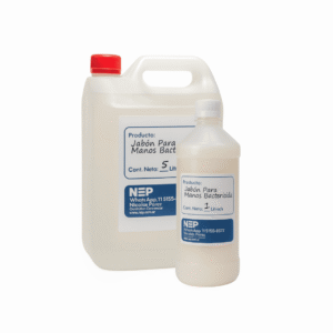 Jabón liquido para Manos Bactericida ¡Elimina el 99,9% de virus y bacterias!